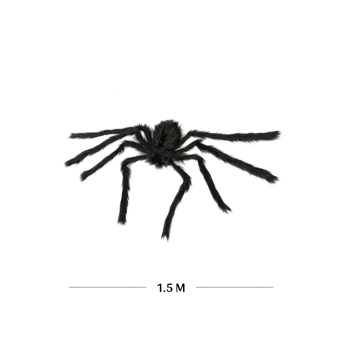 ARAÑA NEGRA GIGANTE 1,5M