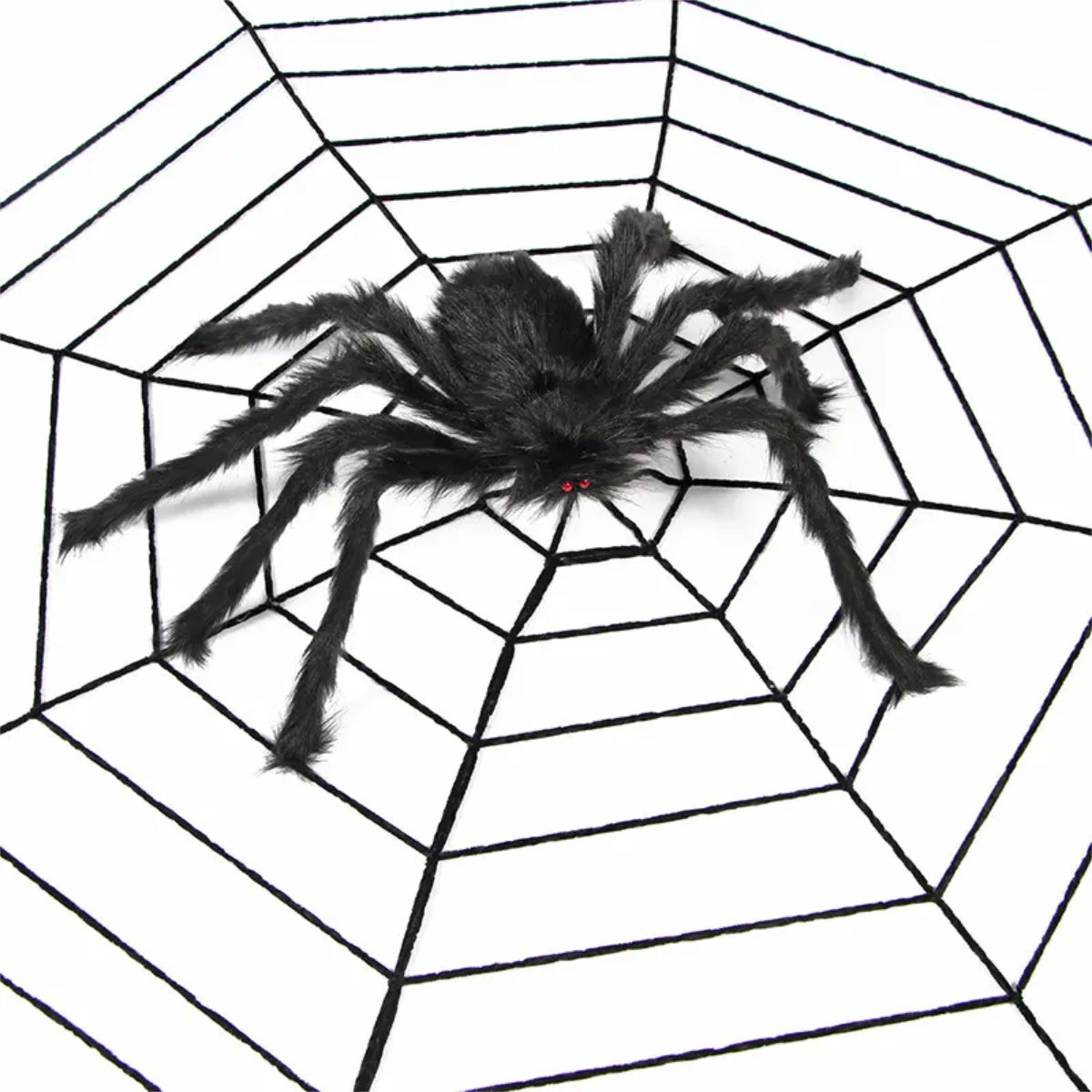 ARAÑA NEGRA GIGANTE 1,5M