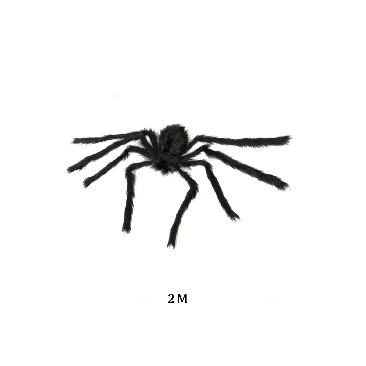 ARAÑA NEGRA GIGANTE 2M