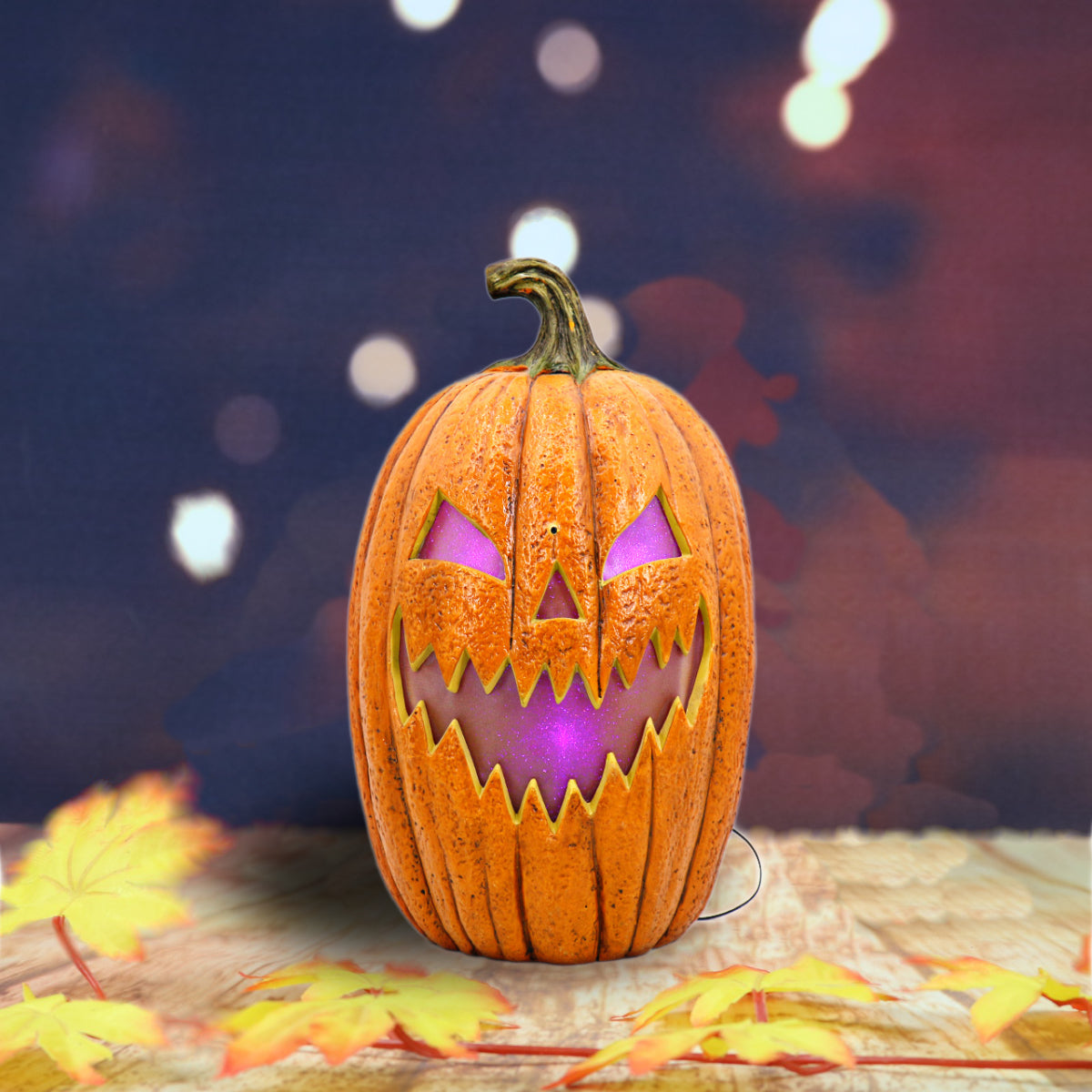 CALABAZA ANIMADA GIGANTE LED DE 60 x 36 x 16