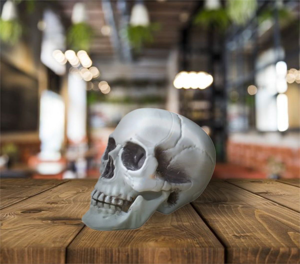CALAVERA HUMANA DECORACIÓN