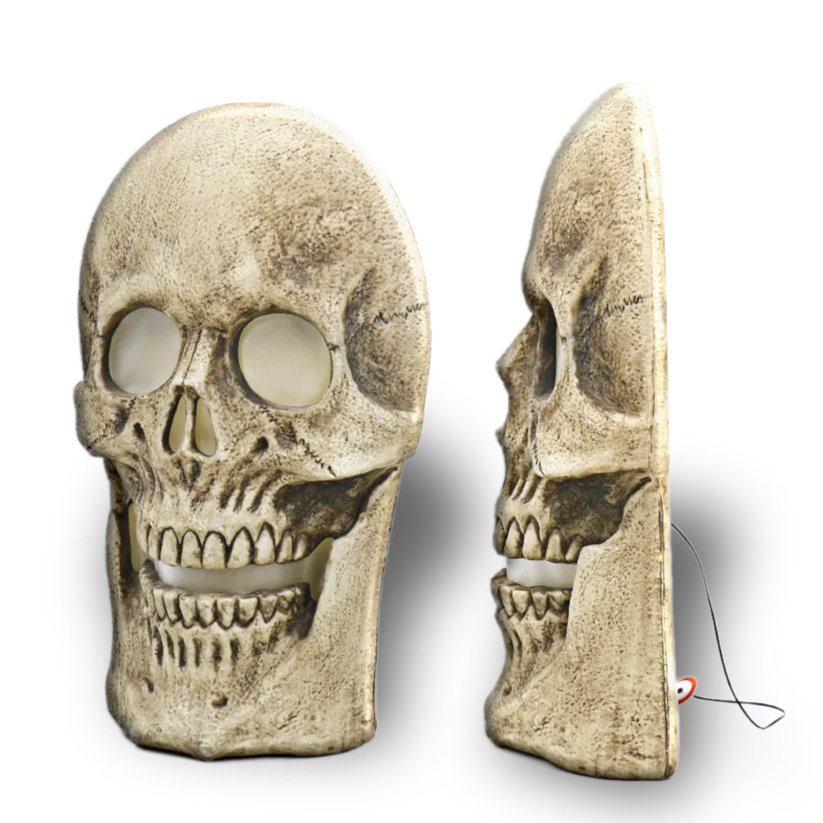 CALAVERA ANIMADA GIGANTE LED DE 60 x 36 x 16