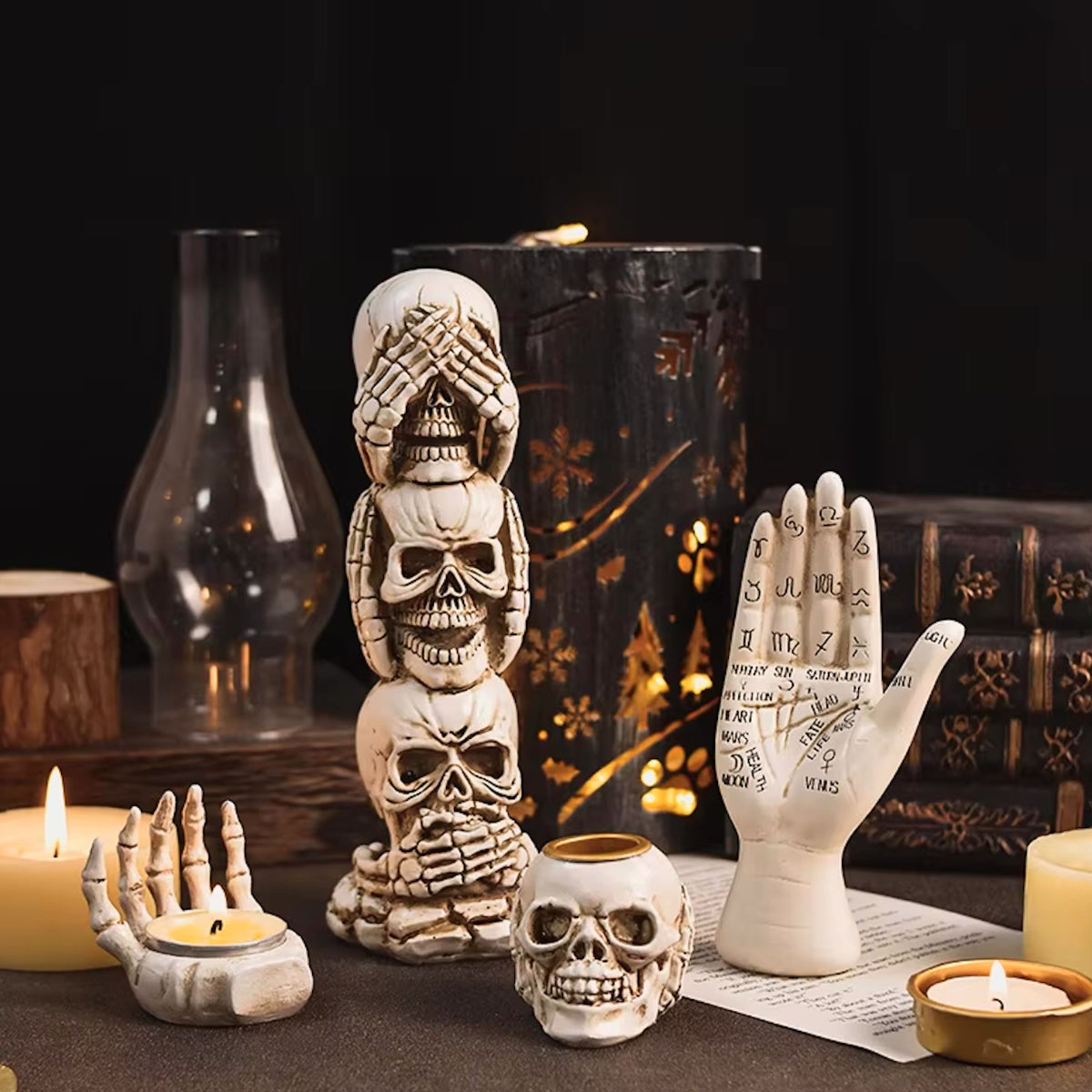 CALAVERA TRIPLE RESINA