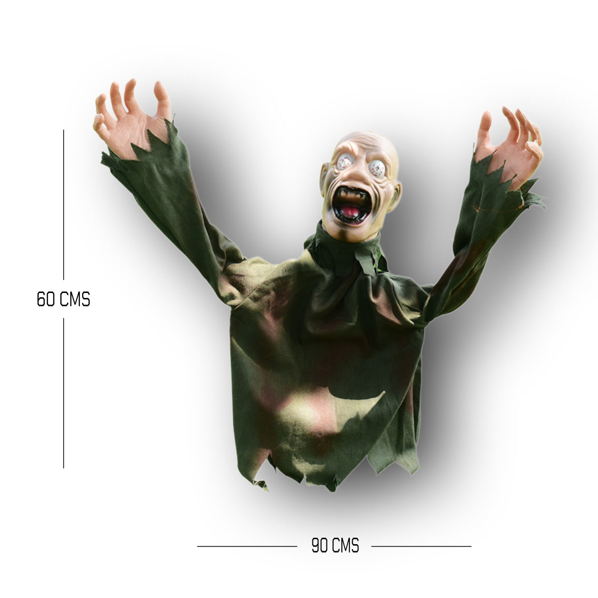 FANTASMA ANIMADO ROPA VERDE