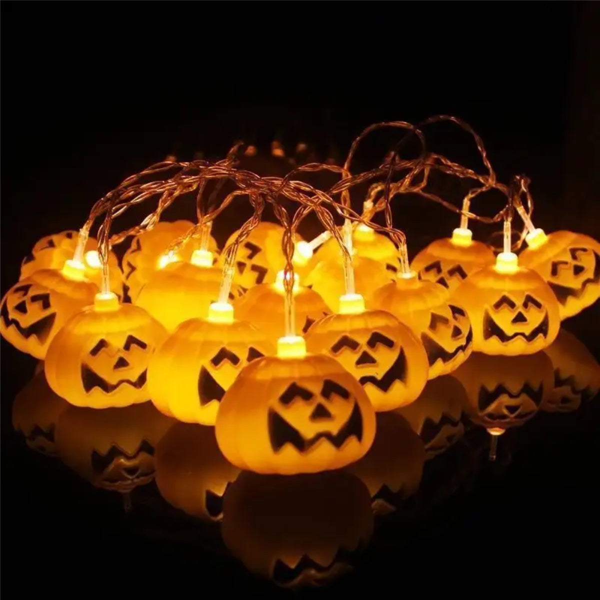 LUCES CALABAZA LISA