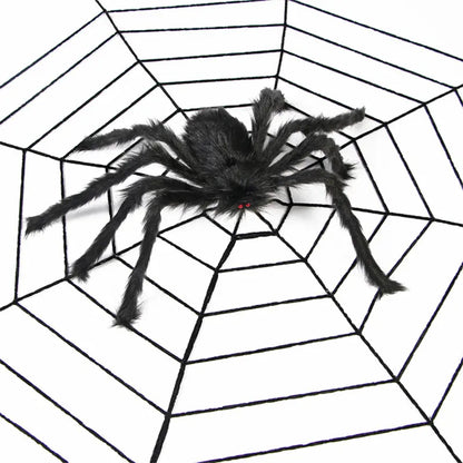 ARAÑA NEGRA GIGANTE 1,5M