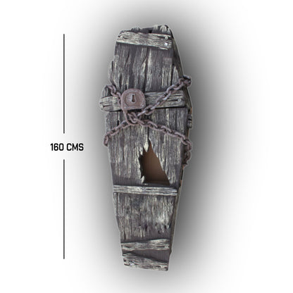 ATAÚD GIGANTE DECORACIÓN