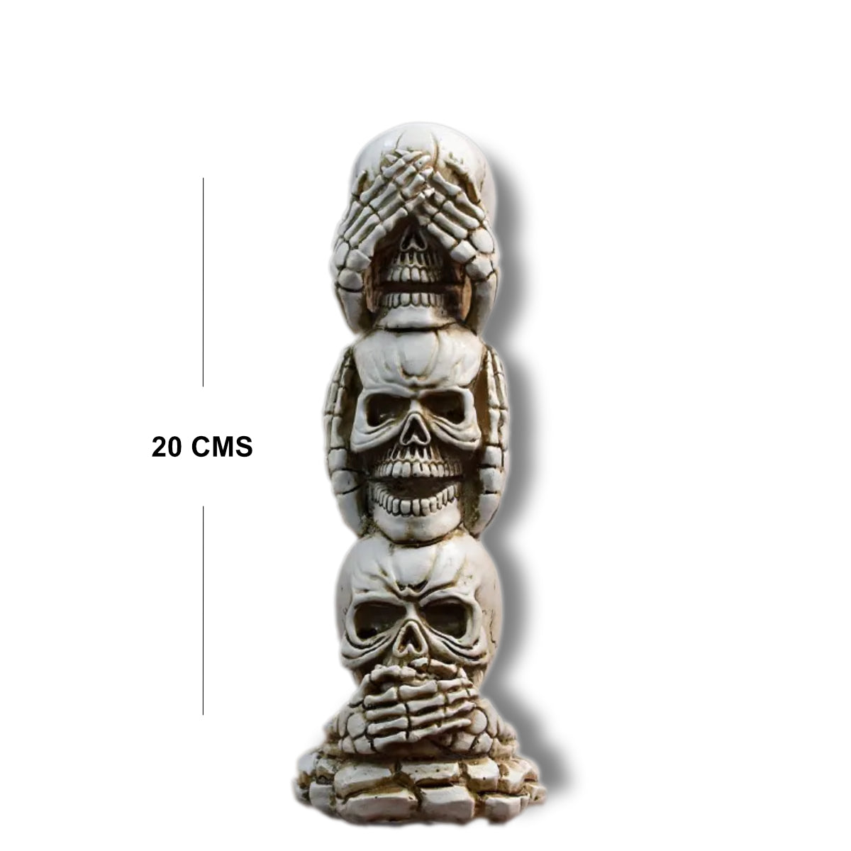 CALAVERA TRIPLE RESINA