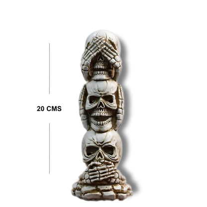 CALAVERA TRIPLE RESINA