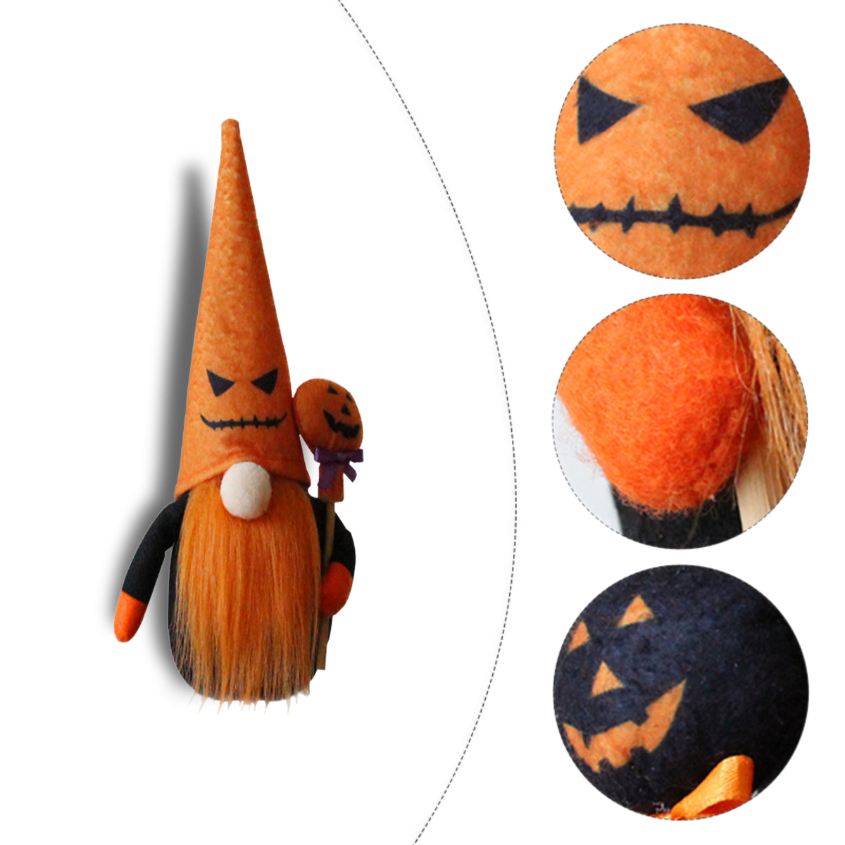 GNOMO GORRO NARANJO