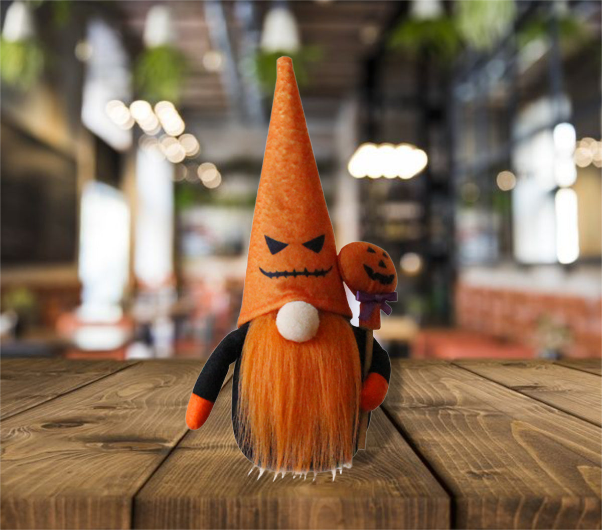 GNOMO GORRO NARANJO